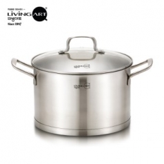 리빙아트 에센셜 인덕션 스텐 28 곰솥 냄비