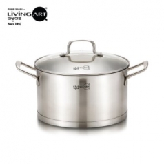 리빙아트 에센셜 인덕션 스텐 24 곰솥 냄비