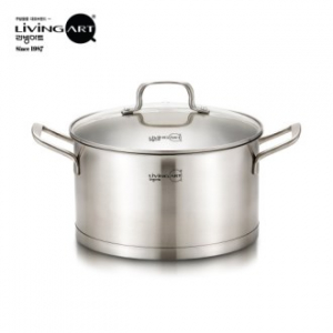 리빙아트 에센셜 인덕션 스텐 24 곰솥 냄비