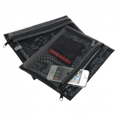 아우라 블랙 망사파우치 [PH036]