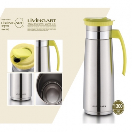 리빙아트 스텐 물병 1300ml #2