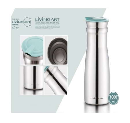 리빙아트 스텐 물병 1000ml #2