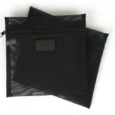 전면 라벨 인쇄되는 망사 파우치