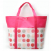 작은이미지: 도토 폴더 시장가방, 휴대용 시장가방(도트무늬) 부직포백 #2