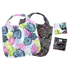 패턴 폴딩 장바구니 43*38cm