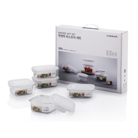 락앤락 트라이탄 비스프리 밀폐용기 5종세트 #2