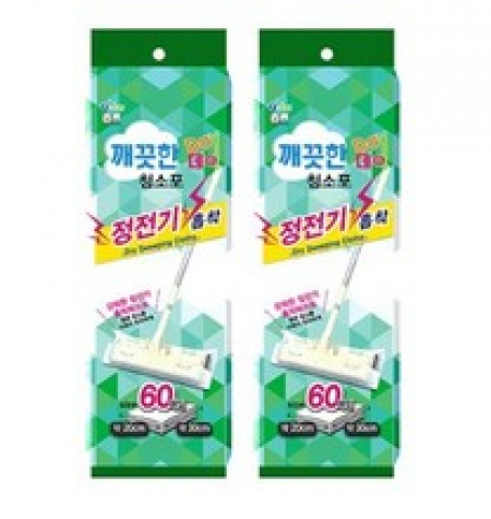 깨끗한데이 정전기 청소포 60매 #2