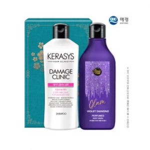 애경 케라시스 샴푸+샤워메이트 바디워시 180ml (2종 세트)