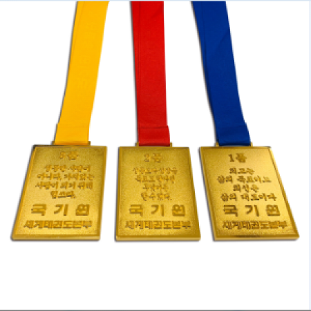 태권도 국기원 메달 디자인 변경 가능 #4
