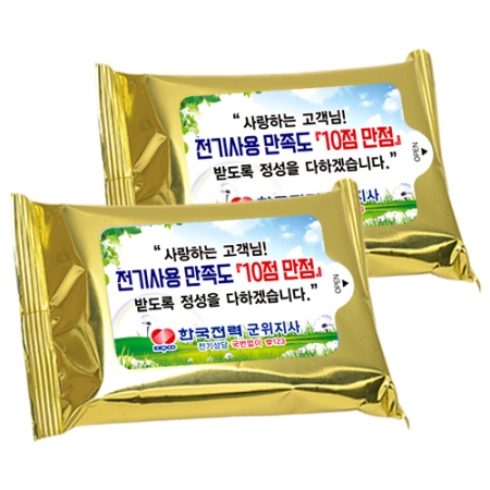 베이직 골드 물티슈 10매 #2