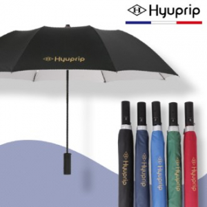 협립 2단 폰지 실버 자동 우산