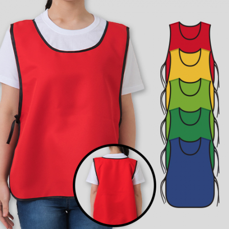 컬러풀 홍보 팀 조끼, 남자 여자 단체 행사 조끼 #2