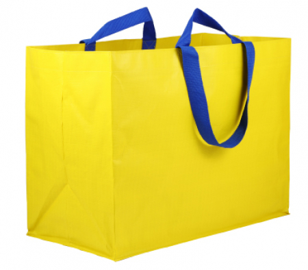 특대형 타포린 가방 옐로우 (60*45*30) #3