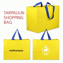 특대형 타포린 가방 옐로우 (60*45*30)