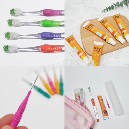 [파스텔 / 클린 + 페리오 + 치간1p] 칫솔 치약 // 국내산 #5