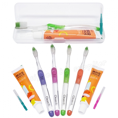 [파스텔 / 클린 + 페리오 + 치간1p] 칫솔 치약 // 국내산 #3