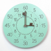작은이미지: 어린이 교육용 무소음 벽시계 #4