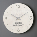 작은이미지: 에이트리스 숫자 무소음 벽시계 // 주문제작 #2