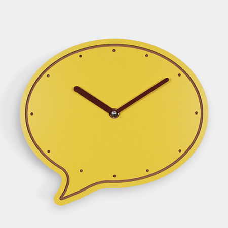 프레스코 말풍선 무소음 벽시계 #2