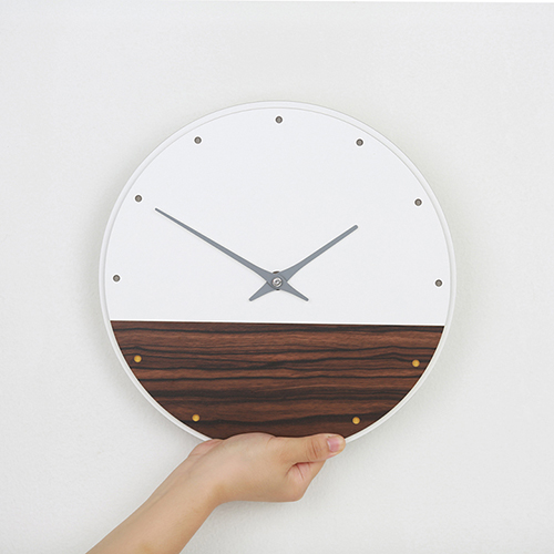 에이트리스 북유럽 대 무소음 벽시계 #5