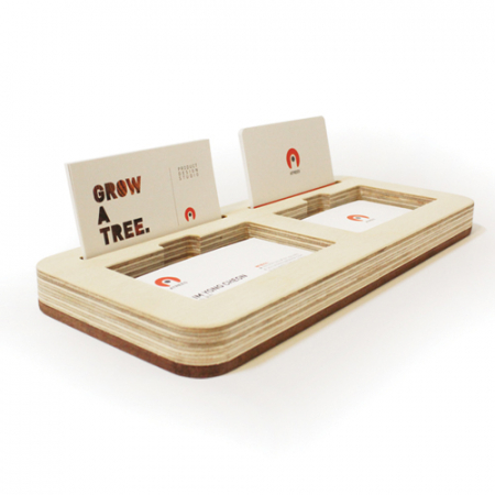 포레스코 자작나무 POP 꽂이 2단 명함꽂이 트레이 B #2