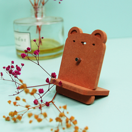 포레스코 미니 자석 카드홀더 곰 명함꽂이 #3