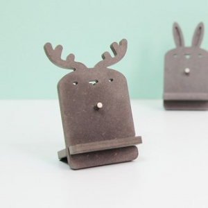 포레스코 미니 자석 카드홀더 사슴 명함꽂이