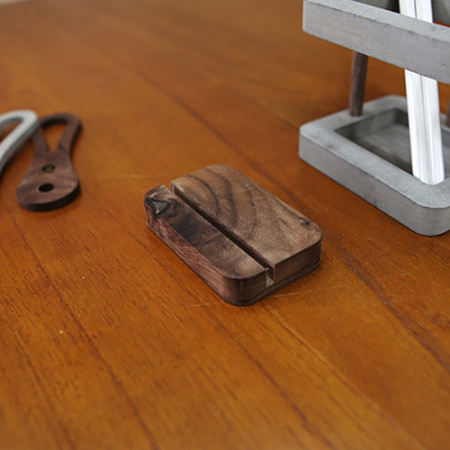 원목 월넛 명함꽂이 #5