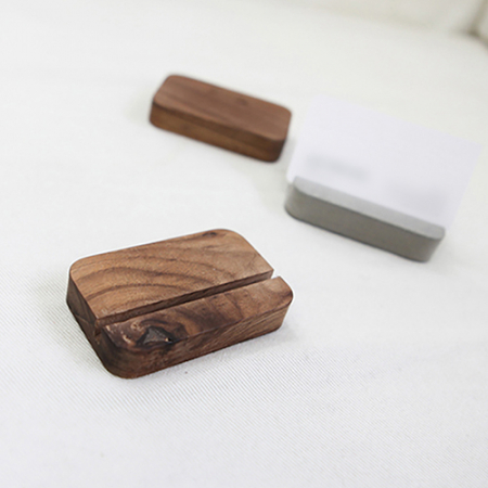 원목 월넛 명함꽂이 #2