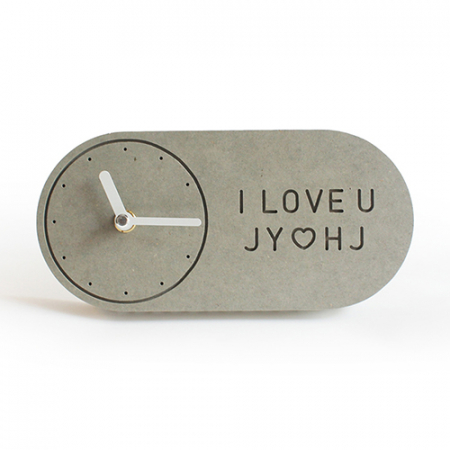 스토리 무소음 탁상시계 // 주문제작 #5