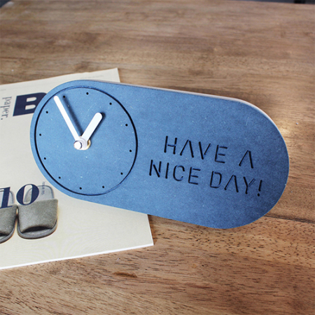 스토리 무소음 탁상시계 // 주문제작 #7