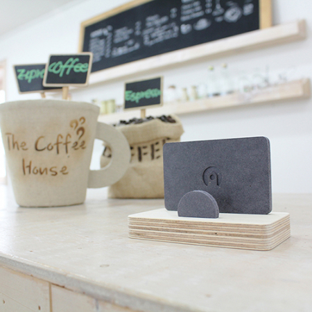 자작나무 기본 원목 명함꽂이 #5