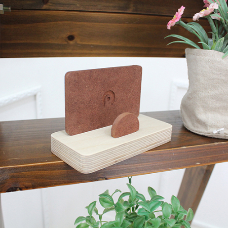 자작나무 기본 원목 명함꽂이 #6