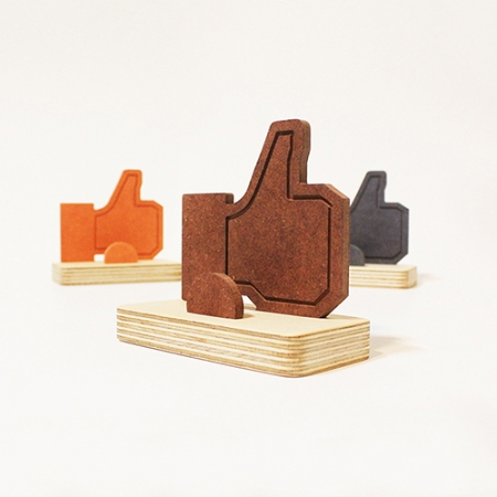 자작나무 좋아요 원목 명함꽂이 #3