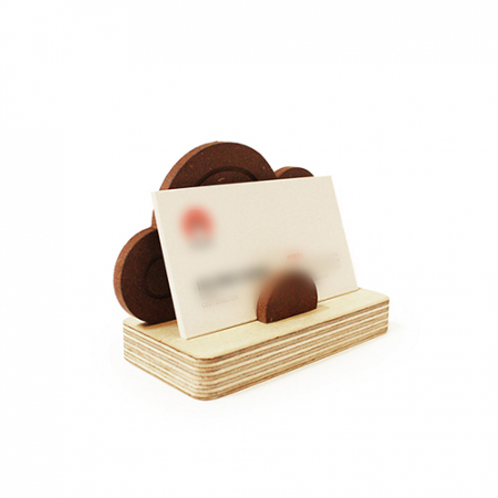 자작나무 구름 원목 명함꽂이 #3