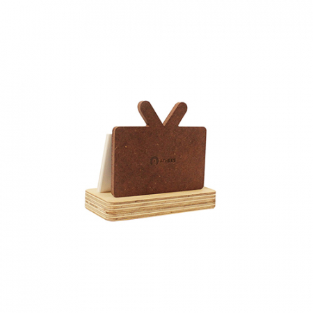 포레스코 자작나무 TV 원목 명함꽂이 #5