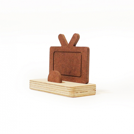 포레스코 자작나무 TV 원목 명함꽂이 #3