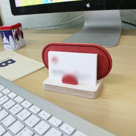 자작나무 원목 명함꽂이 // 주문제작 #6