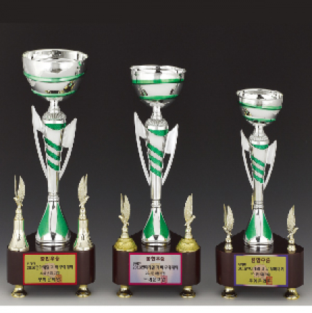 우승 대회 시상 트로피 미니 삼발 실크윙 소 주문 제작 #2
