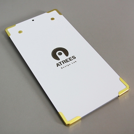 클립보드 메뉴판 홀더 골드, 블랙 빌지, 소형 #4