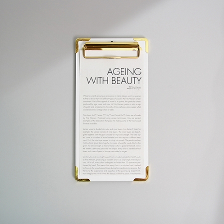 클립보드 메뉴판 홀더 골드, 블랙 빌지, 소형 #5