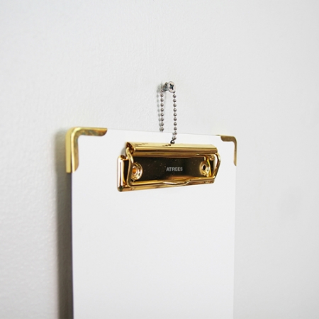 클립보드 메뉴판 홀더 골드&블랙 (A4-대) #5