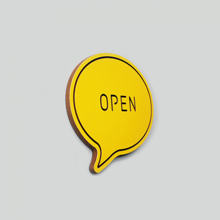 말풍선 도어사인 #6