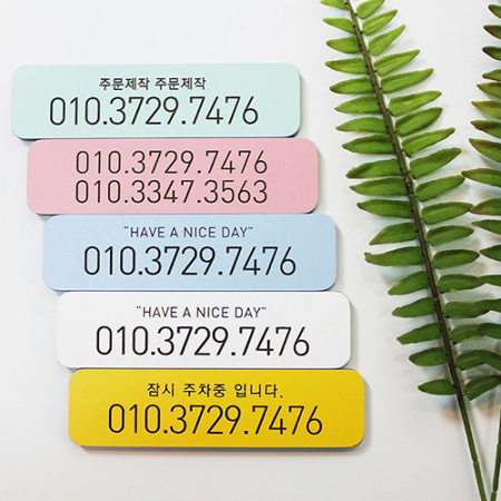 LPM 기본 주차 번호판 #4