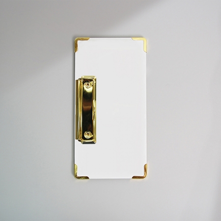 클립보드 메뉴판 홀더 골드&블랙 (가로형) #4