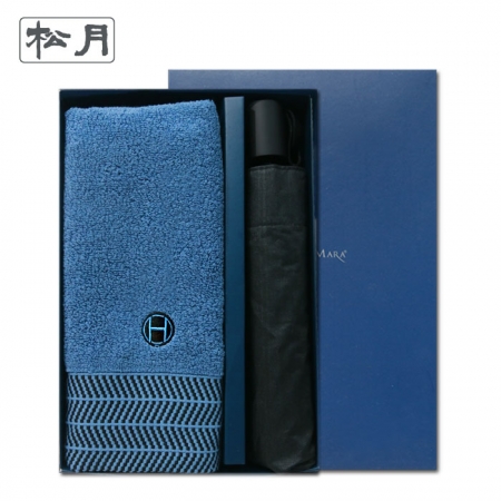 송월 우산 선물세트 어로우1 + CM 3단 엠보체크1 + 쇼핑백 s #3