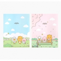 카카오프렌즈 리틀프렌즈 PP클리어화일 40매 245x310mm