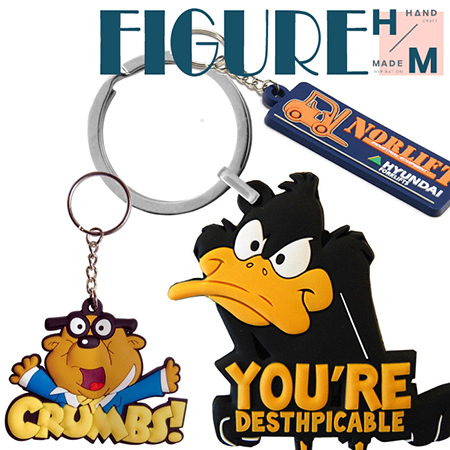 소프트낸드 PVC 캐릭터 열쇠고리 // 주문제작 #3