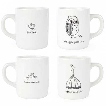 부엉이, 케이지 머그 (2type) #2