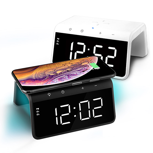 무선충전 무드등 무소음알람시계 AL700 #2